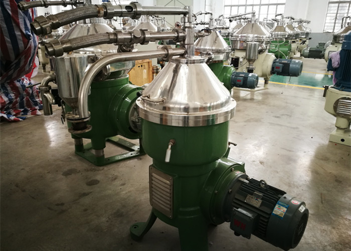 Separador de funcionamiento de la centrifugadora del aceite del disco de la estabilidad más de