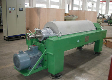 Centrifugadora de Tricanter/centrifugadora horizontal de la jarra para la separación sólida del aceite del agua