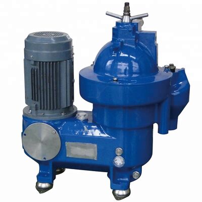 Separador de aceite industrial de centrífuga continua con capacidad de 3000 L/H, descarga automática y estructura estable