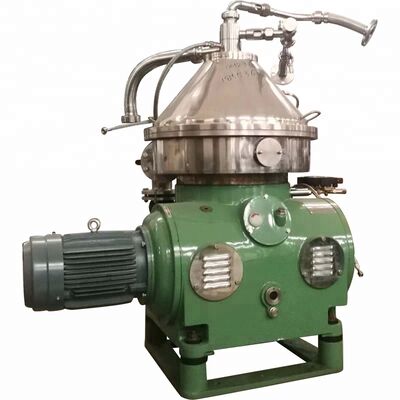 Máquina separadora centrífuga de disco de refinería de petróleo con control remoto