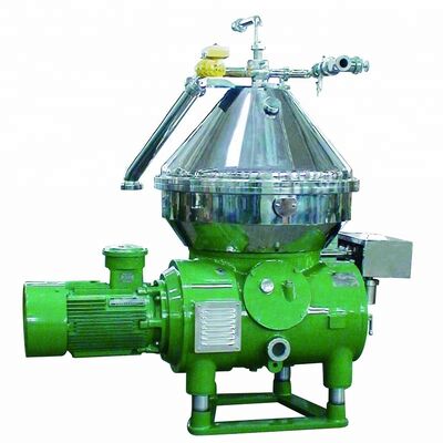 Centrífuga separadora de discos para aceite comestible, máquina refinadora de aceite