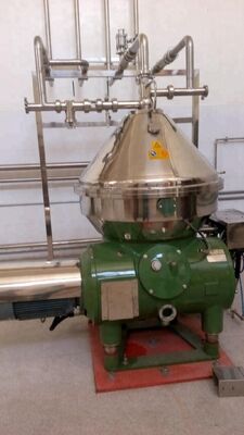 Centrífuga separadora de discos para aceite comestible, máquina refinadora de aceite