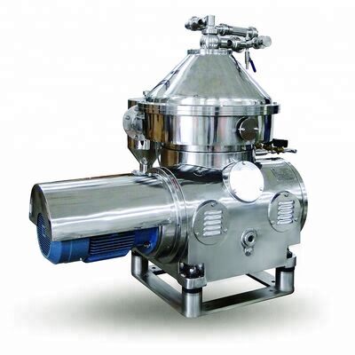 Separador de centrifugadoras de disco para leche y crema de leche industriales