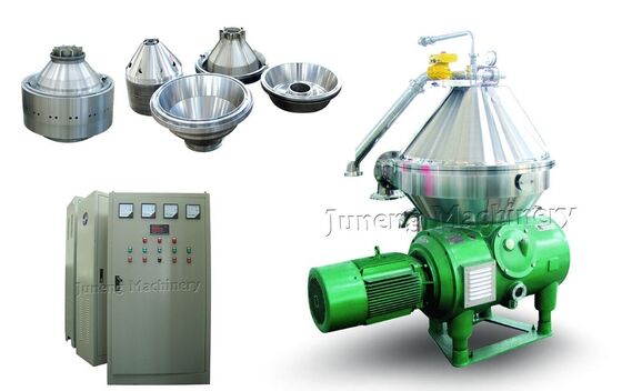 Separador automático de aceite de disco de descarga para aceite de soja