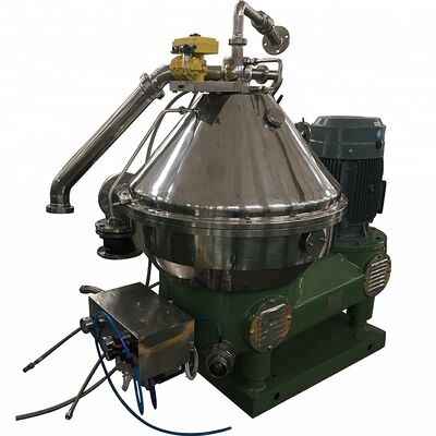 Separador automático de aceite de disco de descarga para aceite de soja