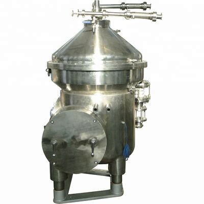 Centrífuga Separadora de Líquidos con Disco de Aceite y Tazón Sólido Autolimpiante