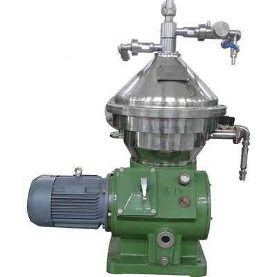 Máquina de separación de centrifugadora de leche de acero inoxidable con disco automático