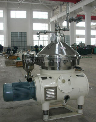 Centrifugadora de separador de leche de pila de disco de crema de leche continua