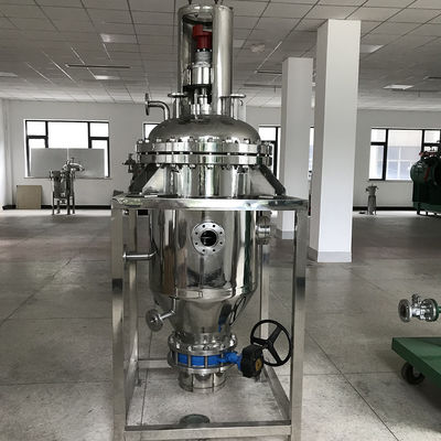 Filtro de hojas de presión para la fabricación de azúcar en alimentos, filtro de hojas rotativo fácil de lavar, 0,4Mpa
