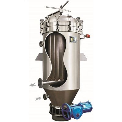 Filtro de hojas de presión vertical NYB 12m2 Área de filtración 2-4T/H Capacidad