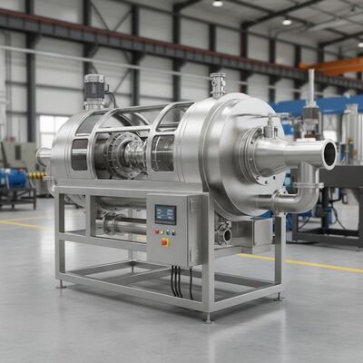 Centrifugadora de decantador horizontal de acero inoxidable de autolimpieza para deshidratación continua de lodos